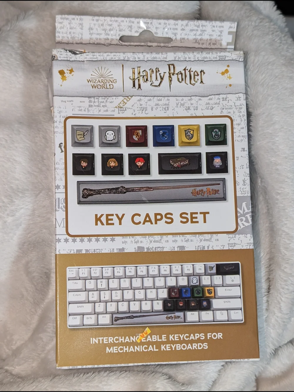 Harry Potter Themed Keycaps Set for Mechanical Keyboards - Multi Color